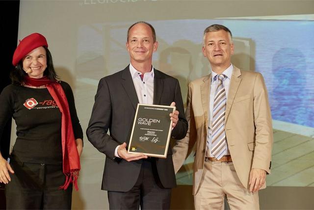 WAPOTEC honoured with GOLDEN WAVE Innovation Award